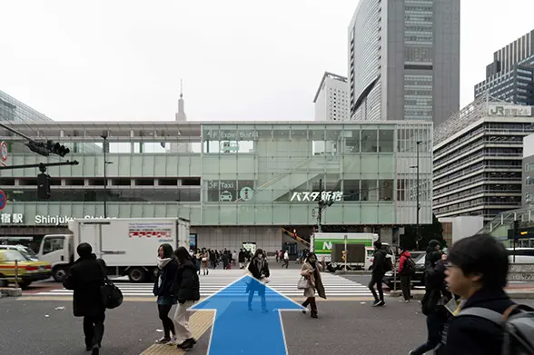 AGAスキンクリニック新宿駅前院へのアクセス方法　バスタ新宿